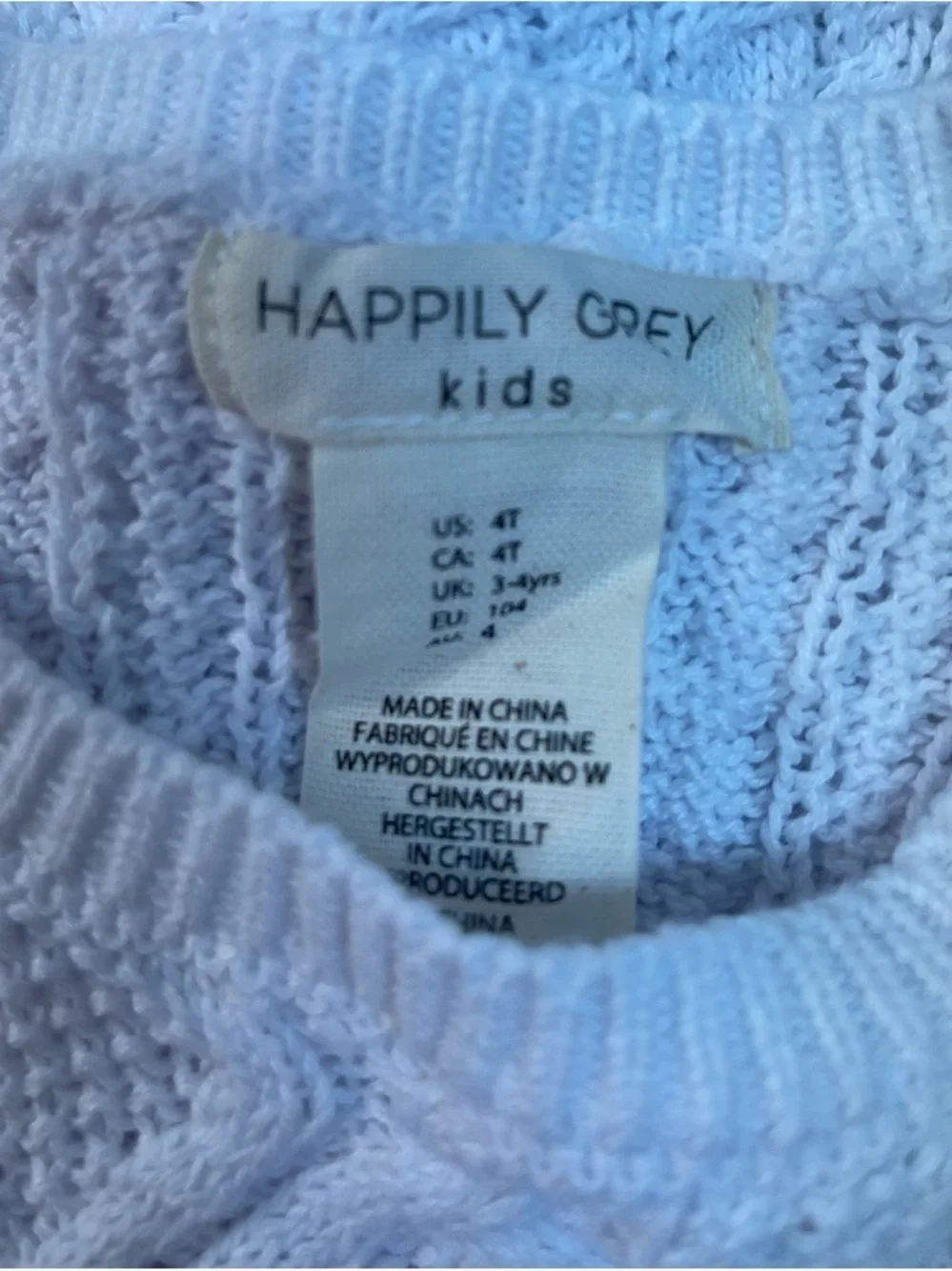Happily Grey Kids 3 Piece Set Blouse Vest Headband